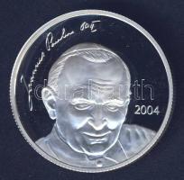 Észak-Mariana-szigetek 2004. 5$ Ag "II.János Pál pápa" T:PP Csak 5000db!