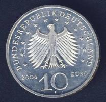 Németország 2006F 10&#8364; Ag "Karl Friedrich Schinkel" T:BU