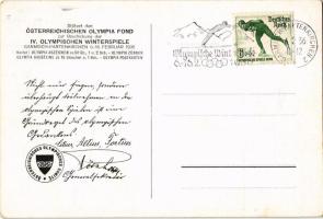 1936 Garmisch-Partenkirchen IV. Olympische Winterspiele / 1936. évi téli olimpiai játékok / Winter O...