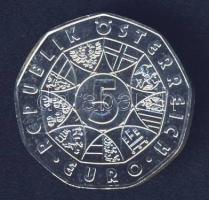 Ausztria 2004. 5&#8364; Ag "EU-bővítés" T:BU