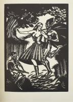Koppány György fa- és linóleummetszetei Vörösmarty "Csongor és Tünde" regényes szinjátékáh...