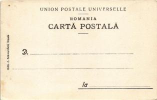 Sinaia, Hotel Caraiman, railway tracks, train (EK)