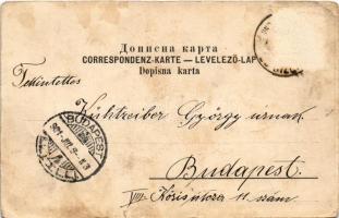 1901 Mostar, An der Cesma / folklore (Rb)