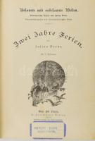 Julius Verne: Zwei Jahre Ferien. [Két év vakáció.] Bekannte und unbekannte Welten. Abenteuerliche Re...