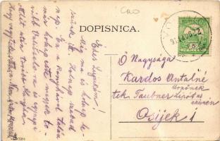 1911 Vojnic, Pucka skola / iskola / school (fa)