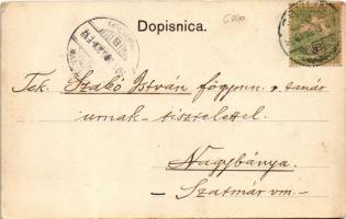 1906 Ogulin, Most sa vodopadom / híd, vízesés és vízimalom / bridge, waterfall and watermill (EK)