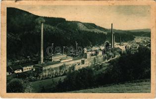 Pötschmühle, Pecka (Vetrní, Wettern); Papierfabrik Ig. Spiro & Söhne / paper factory (Rb)