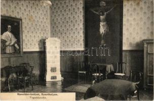 1920 Keszthely, Ranolder intézet, fogadószoba, belső. Mérei kiadása (lyuk / pinhole)