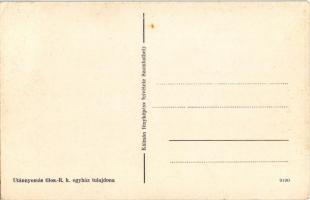 Balatonlelle, Római katolikus templom belseje, plébánia. Kálmán fényképész felvétele (kissé ázott sa...