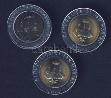 San Marino 1982. 500L "FAO" + 1986. 500L "Technikai forradalom" (2x) T:1,2