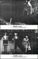 cca 1989 előtt készült, ,,Szerelem receptre" című szovjet film jelenetei és szereplői, 9 db pro...