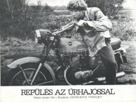 cca 1989 előtt készült, ,,Repülés az űrhajóssal" című szovjet film jelenetei és szereplői, 3 db...