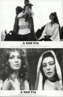 cca 1989 előtt készült, ,,A sah fia" című szovjet film jelenetei és szereplői, 17 db vintage pr...