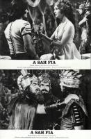 cca 1989 előtt készült, ,,A sah fia" című szovjet film jelenetei és szereplői, 17 db vintage pr...