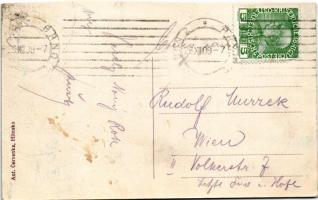 1909 Hlinsko (Chrudim), Hospodárská a hospodynská skola / Economics and business school (cut)