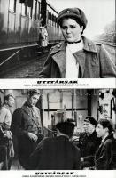 cca 1989 előtt készült, ,,Útitársak" című szovjet film jelenetei és szereplői, 17 db vintage pr...