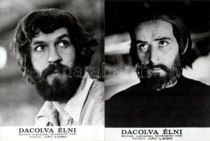 cca 1989 előtt készült, ,,Dacolva élni" című jugoszláv film jelenetei és szereplői, 7 db vintag...