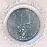 1981. 10Ft Ni "FAO" lezárt fóliatokban T:UNC patina Adamo EM63