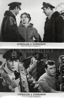 cca 1989 előtt készült, ,,Szerelem a tengeren" című szovjet film jelenetei és szereplői, 14 db ...