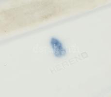 Óherendi lúdon lovagló fiú, jelzett, restaurált, m: 20 cm