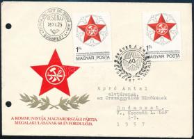 1978 Kommunisták Magyarországi pártja III. FDC Apró Antalnak, az Országgyűlés elnökének címezve