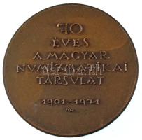 Madarassy Walter (1909-1994) 1971. "70 éves a Magyar Numizmatikai Társulat 1901-1971" kéto...