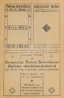 Tátra - naptár. Kibővítve Szepesvármegye címtárával. [I. évfolyam.] Igló / Nová Ves, 1921, Egyesült ...