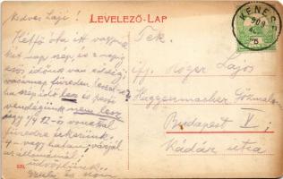 1909 Balatonkenese, Kenese; kikötő (EM)