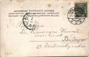 1904 Wien Internationale Spiritusausstellung.Offizielle Ausstellungskarte Bediene dich allein / Nemz...