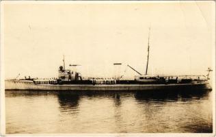 1916 Osztrák-Magyar Monarchia haditengerészet SM Tb 90 (később portugál Liz) torpedónaszádja / K.u.K. Kriegsmarine Hochsee SM Torpedoboot 90F / Austro-Hungarian Navy torpedoboat. photo (EB)