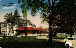 1917 Szabadka, Subotica; Palics fürdői részlet / Palic spa