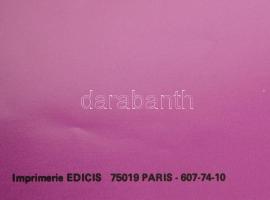 1976 Charles Aznavour (1924-2018) sanzonénekes plakát, tervezte: E. Foliette, hajtott, 92×58 cm