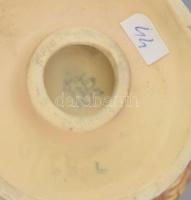 Hummel fiú kosárral, jelzett, restaurált, m:16,5 cm