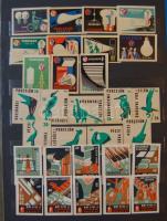 770 darabos szépen feldolgozott magyar gyufacímke-gyűjtemény jó berakóban / Hungarian match labels