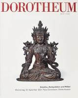 Dorotheum árverési katalógus, keleti régiségek, műtárgyak, bútorok témában, 2021.