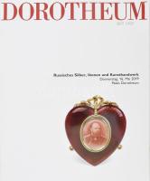 Dorotheum árverési katalógus, orosz ezüstök és ikonok témában, 2019