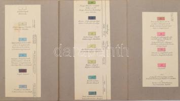 cca 1914 Zilah vidéke, 17. zóna, XXVIII. rovat, 1:75 000, vászontérkép, 38×52 cm