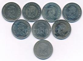 1982-1989. 20Ft Cu-Ni (8xklf) T:UNC-AU közte egy VF
Adamo F10