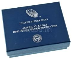 Amerikai Egyesült Államok 2019W 1$ Ag "Amerikai Sas / Walking Liberty" West Point, kapszul...