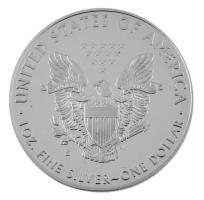 Amerikai Egyesült Államok 2018S 1$ Ag "Amerikai Sas / Walking Liberty" San Francisco, kapszulában, tanúsítvánnyal, eredeti dísztokban (0.999/31,1g) T:PP / USA 2018S 1 Dollar Ag "American Silver Eagle / Walking Liberty" San Francisco, in capsule, with certificate in original case (0.999/31,1g) C:PP Krause KM#273