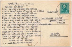 1939 Új jel, új csoda a magyar égen. A Magyar Hungarista Mozgalom nyilaskeresztes üdvözlete, propaga...