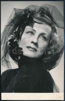 1954 Márkus László színésznek ajánlott sorok egy beazonosításra váró színésznőtől