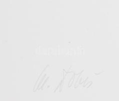 Milan Dobes (1929-): Találkozások (cím nélkül), 2006. Szitanyomat, karton. Jelzett. Számozott: 20/55...