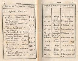 Schematismus indigitans hospitia excelsorum procerum et inclytorum statuum et ordinum Regni Hungaria...