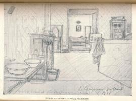 Rippl-Rónai József háborus festményeinek és rajzainak kiállitása. A művész franciaországi hadifogság...