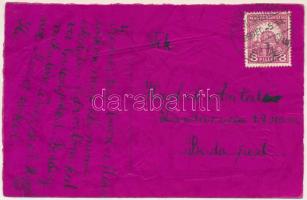 1929 Üdvözlet a Krampusztól! / Krampus greeting (EB)