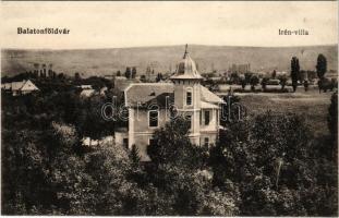 Balatonföldvár, Irén villa. Gerenday Gyula kiadása