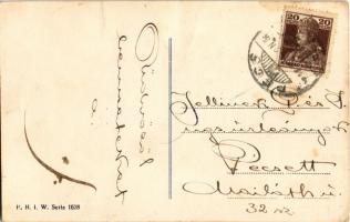 Üdvözlet a Krampusztól! / Krampus greeting. H.H. i. W. Serie 1628. (EK)