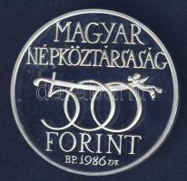 1986. 500Ft Ag "Buda visszafoglalása" T:PP