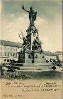 1905 Arad, Vértanú szobor. Bloch H. kiadása / martyrs monument